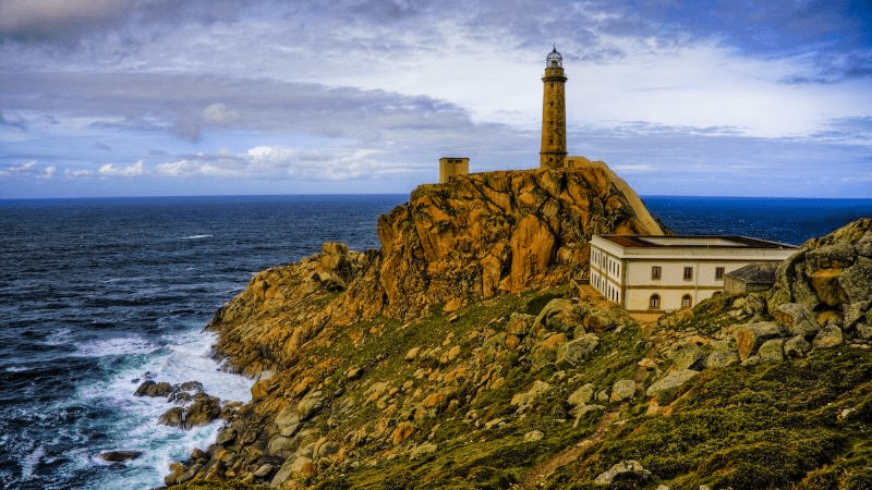 Ruta de los faros en el camino de Santiago