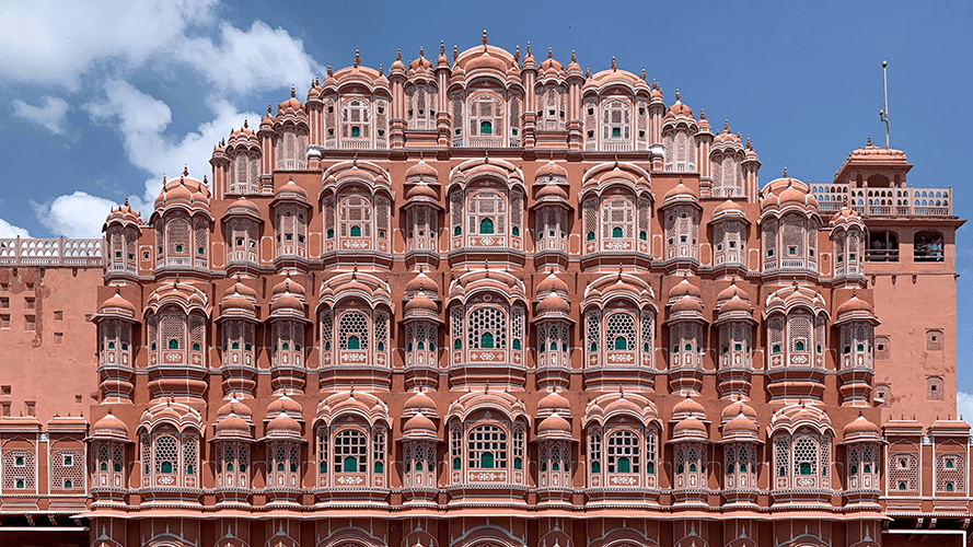 Triángulo de Oro de la india. Palacio de los vientos