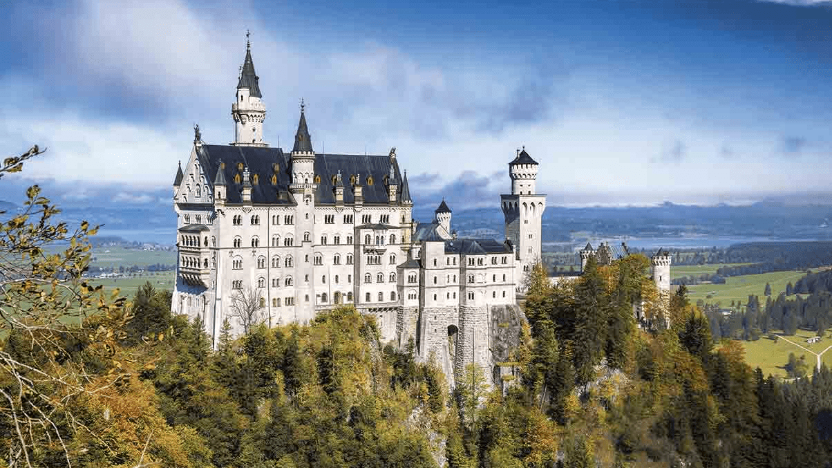 Castillos de Europa. Castillos medievales europeos: Castillo de Neuschwanstein