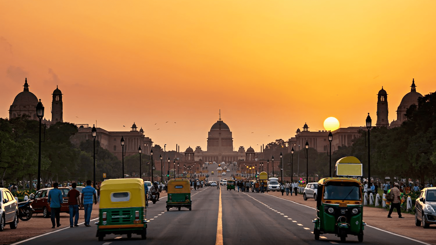 Nueva Delhi, triángulo de oro de la india