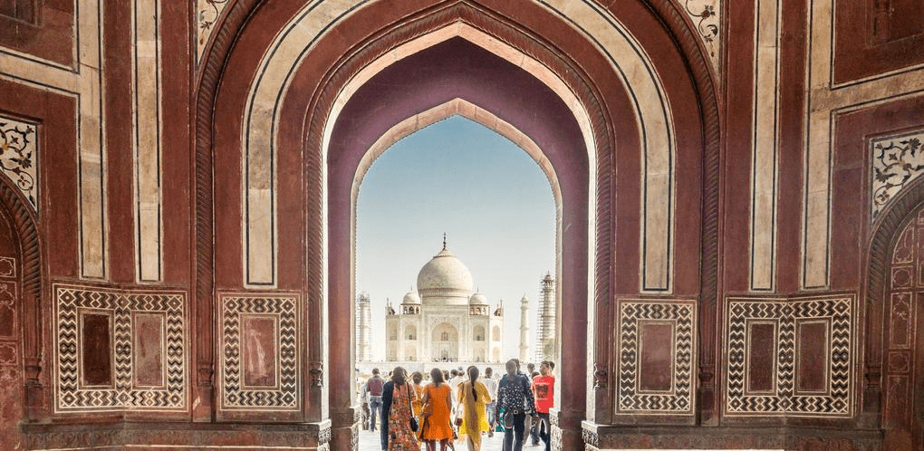 Agra, la Ciudad del Taj Mahal. Triángulo dorado de la india.