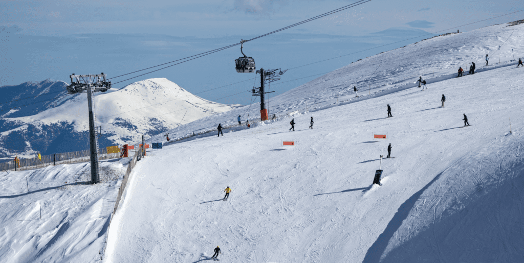 donde esquiar en España. Pistas de esquí de la molina