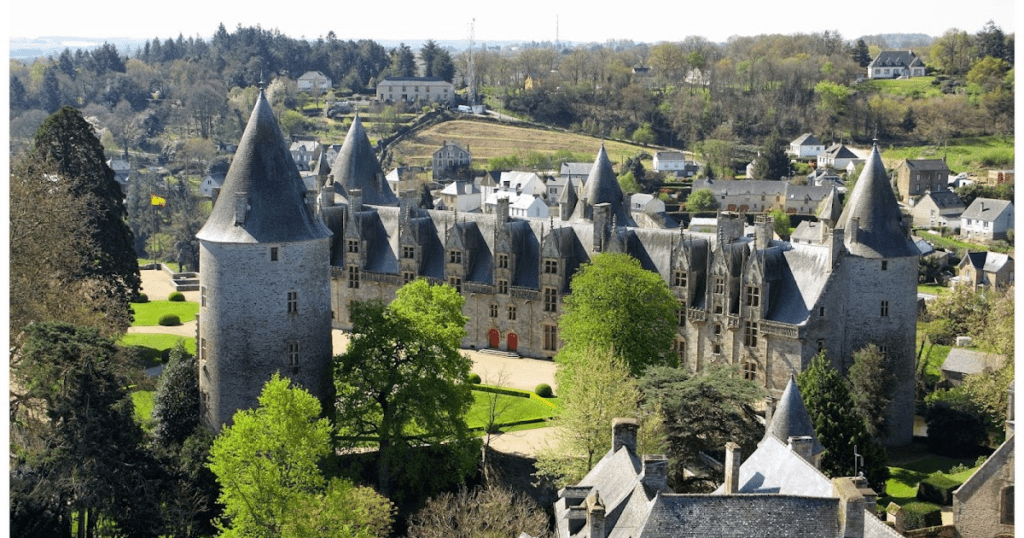 Castillo francés de Josselin.