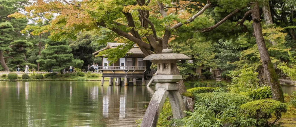 Jardín Kenrokuen, Kanazawa. Cosas que ver en Japón. 