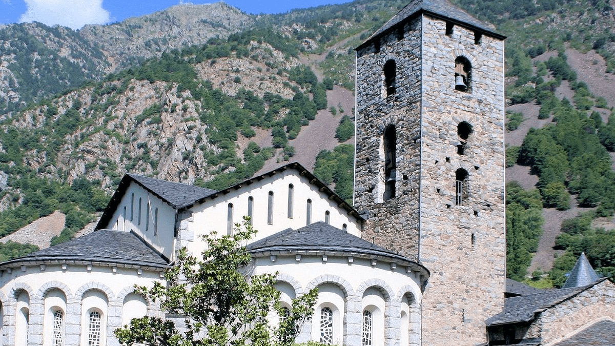10 lugares que ver en Andorra. Iglesia de San Esteban.