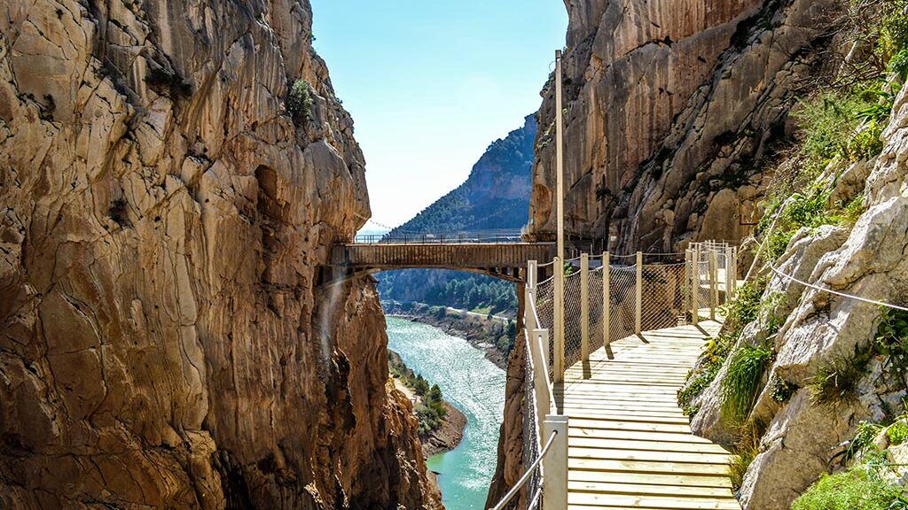 Caminito del Rey en Málaga, cosas que ver en España.